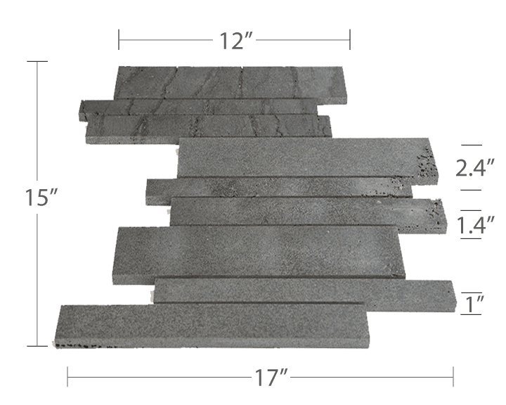 Graphite Lavastone LYNIA - Norstone